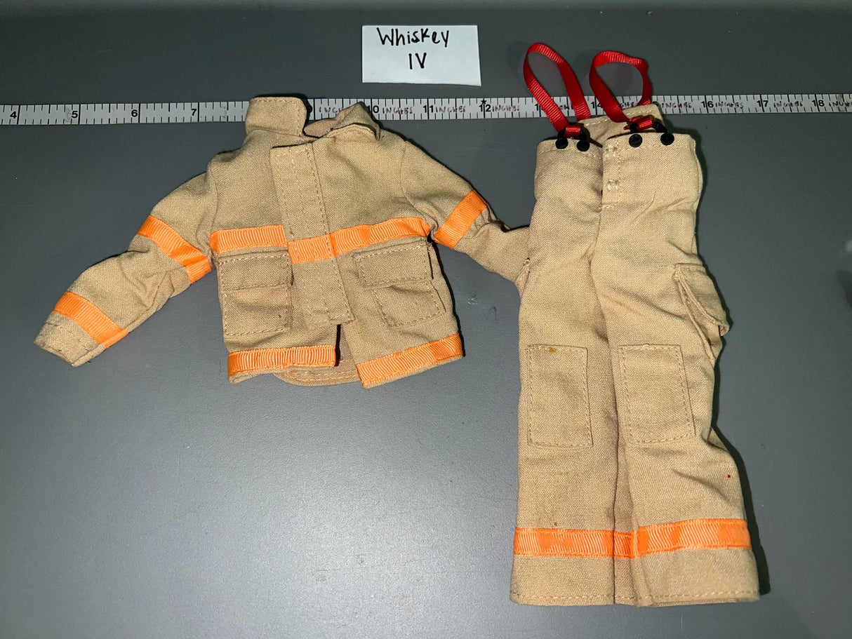 1/6 Scale Modern Era Firefighter Bunker Gear