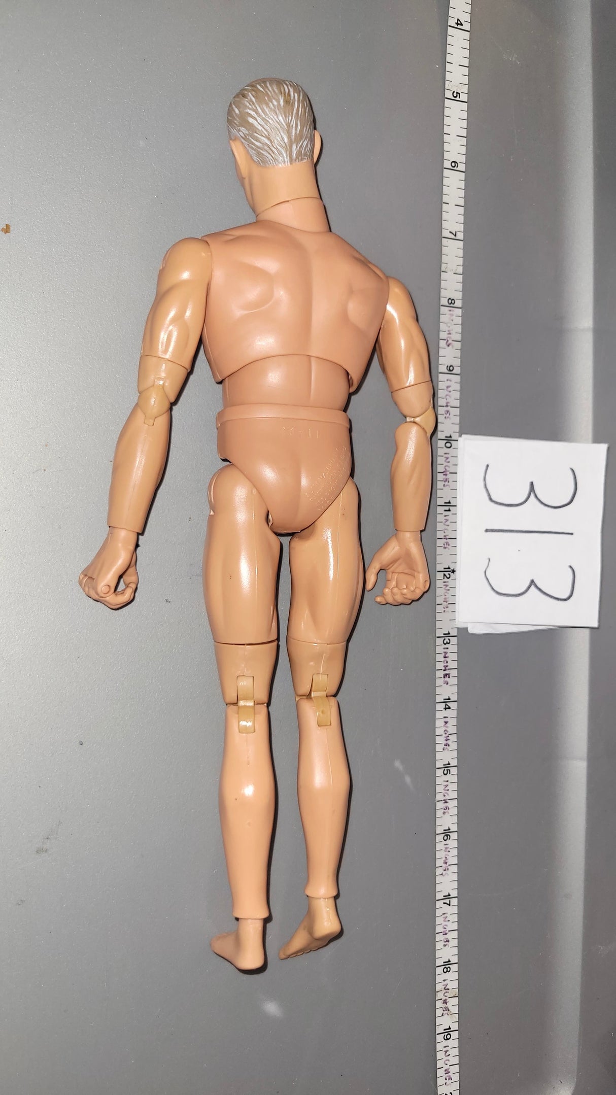 1/6 Scale WWII US Ernie Pyle Nude GI Joe Super Articulated Figure