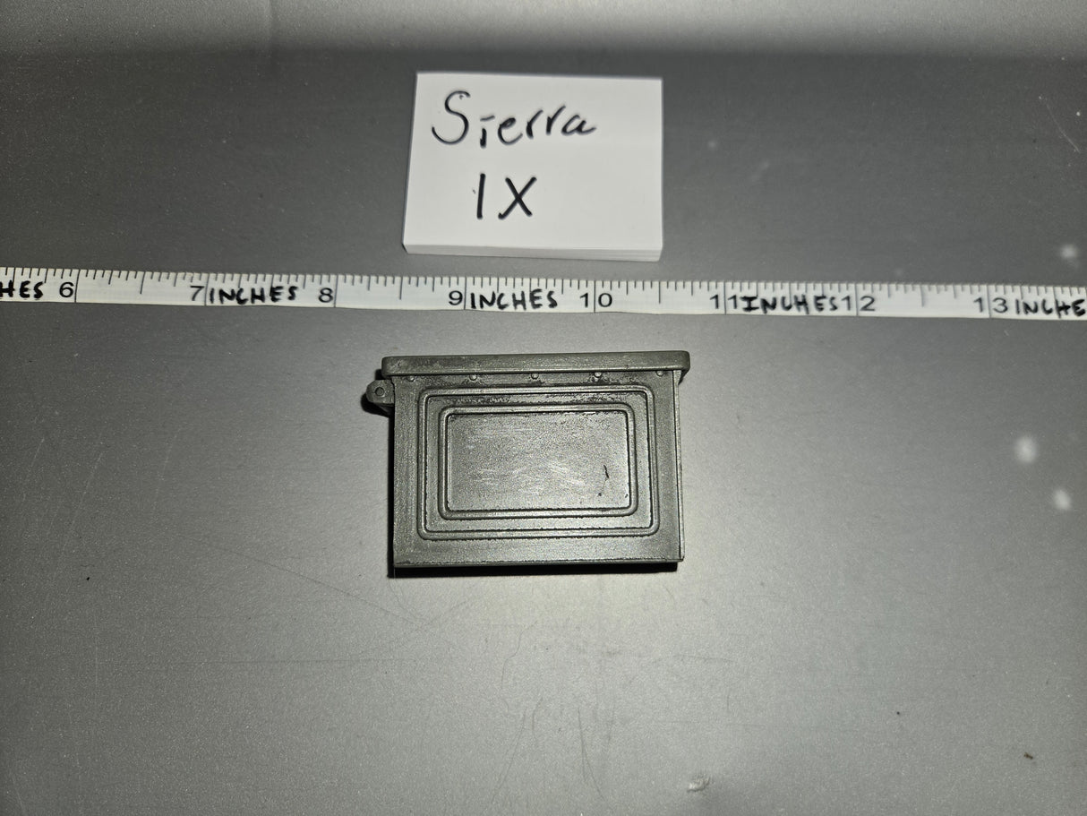 1:6 Scale WWII US .30 Caliber Machine Gun Ammunition Can