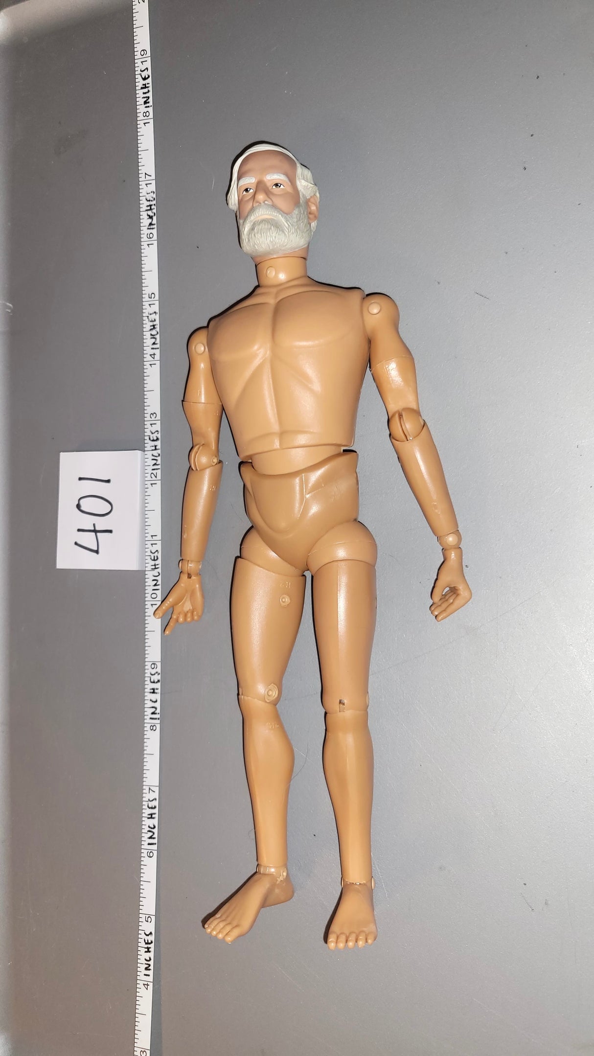 1/6 Scale Nude Vintage Remake Civil War Figure