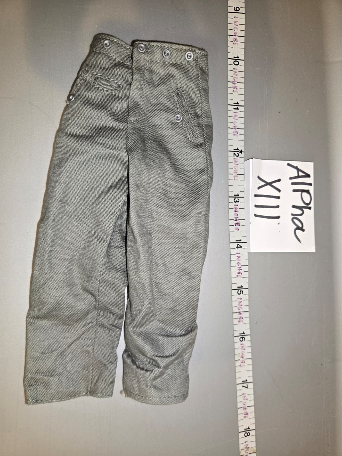 1/6 Scale WWII German Grey Pants