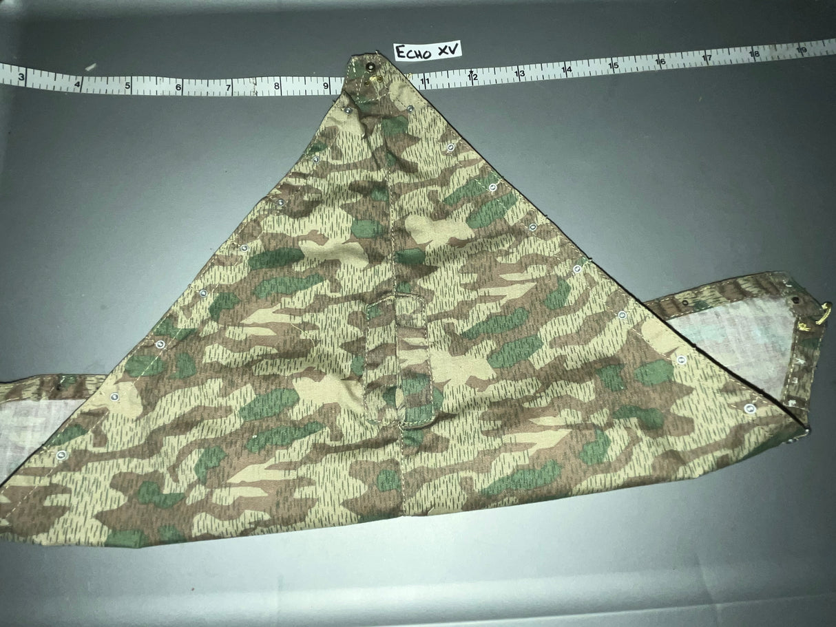 1/6 WWII German Splinter Zelt - Zeltbahn Poncho