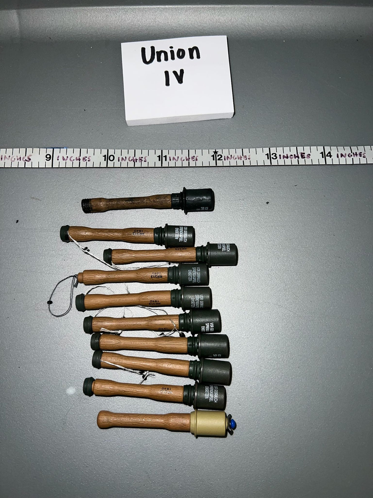 1/6 WWII German Grenade Lot