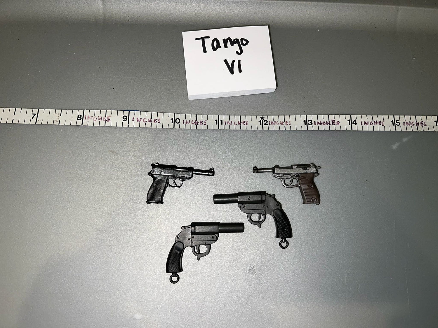 1/6 Scale WWII German Pistol Lot