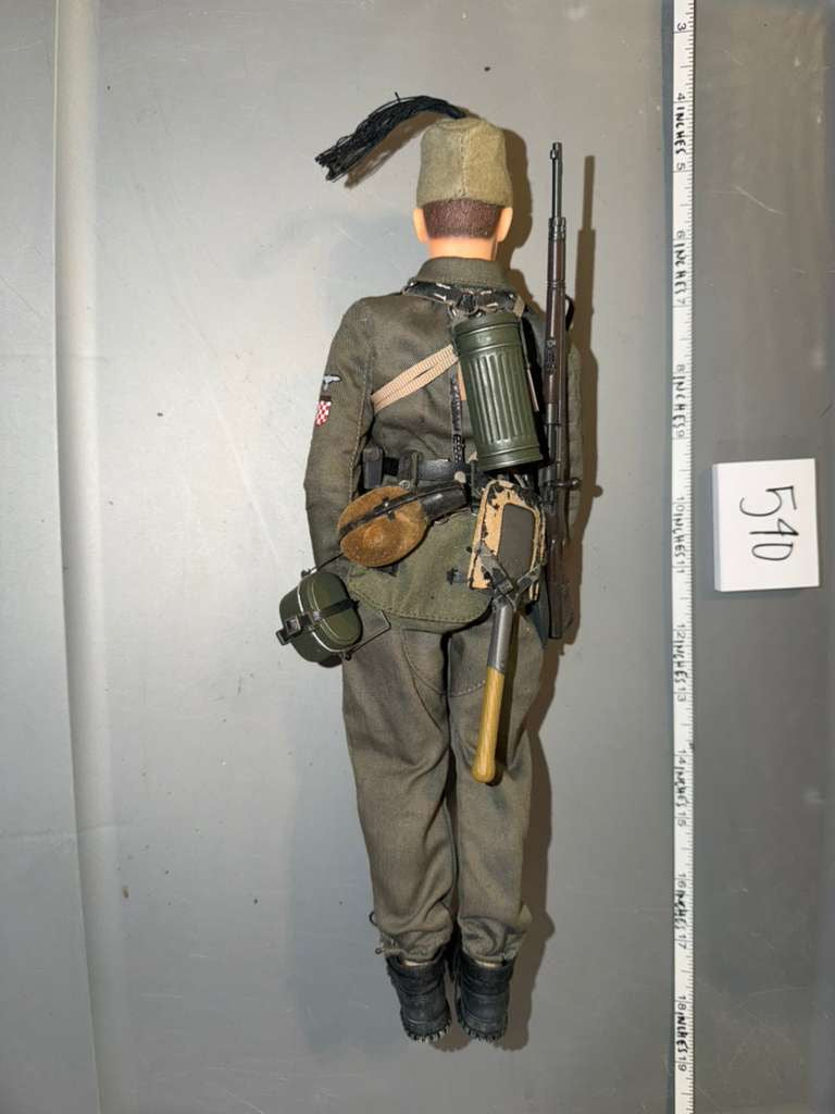 1:6 Scale WWII German Gebirgsjager Croatian Dressed Figure - Dragon