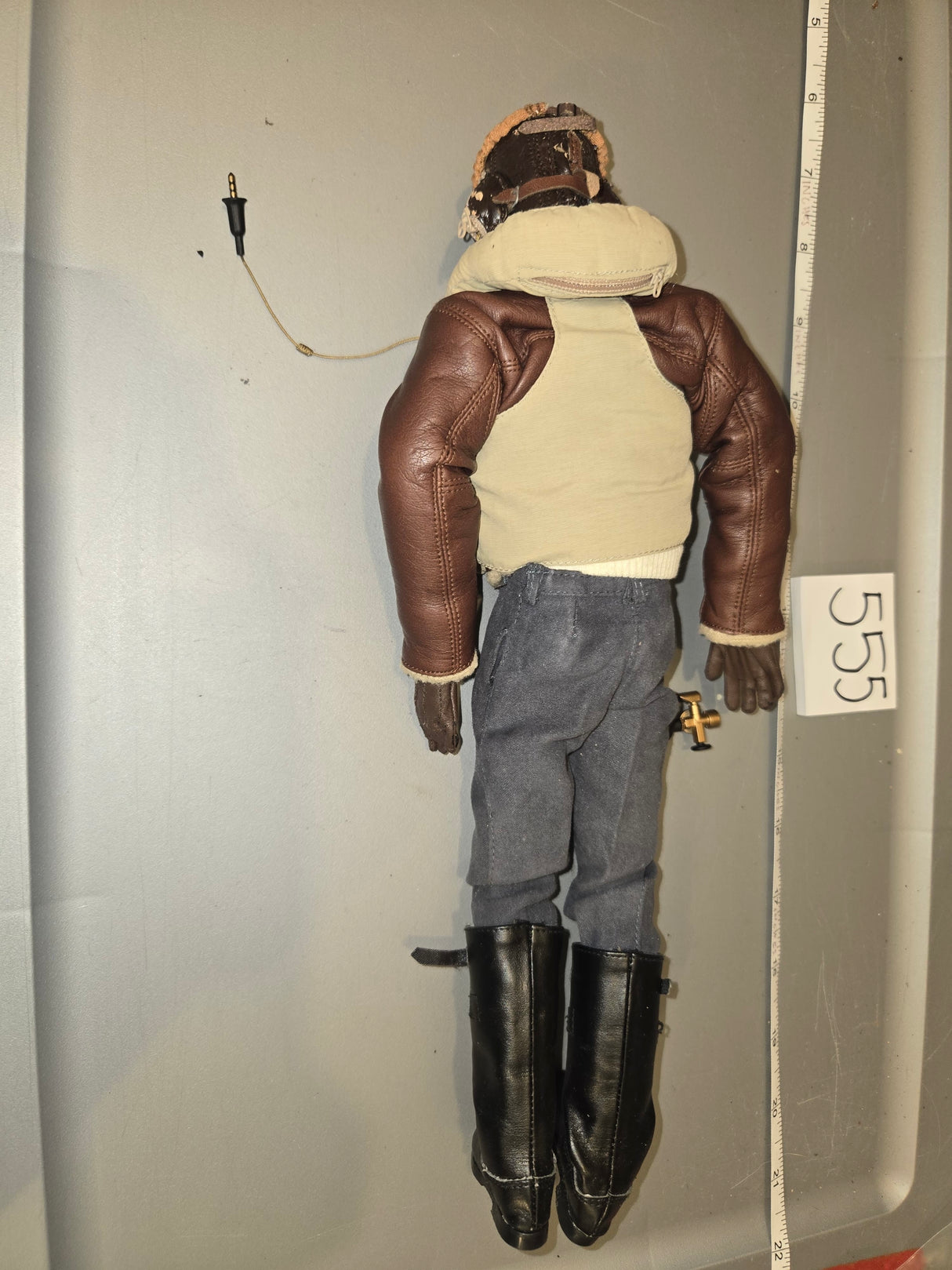 1:6 Scale WWII British Pilot Dressed Figure