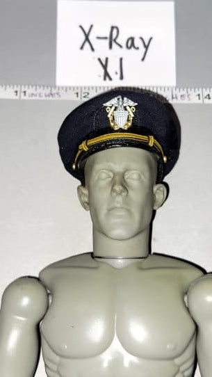 1/6 Scale WWII US Navy Officer Hat - Alert