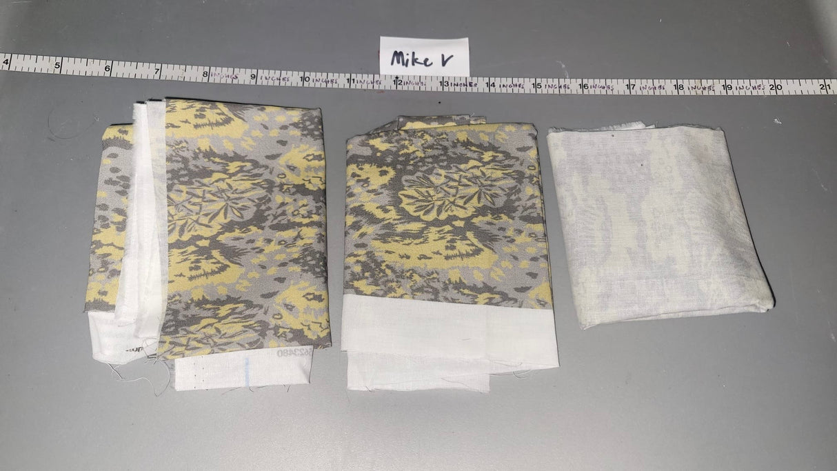1:6 Scale WWII German Camo Camouflage Fabric - Palm
