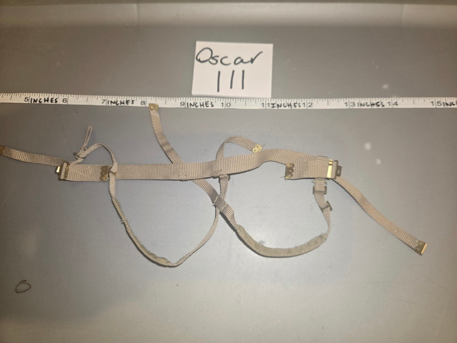 1/6 Scale WWII British Web Belt and Suspenders