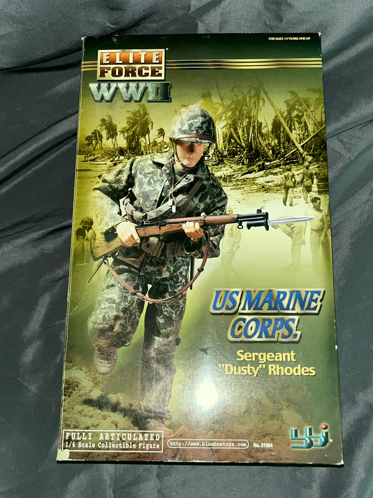 1/6 Scale WWII US Marine Infantry Figure Dusty Rhodes - NIB BBI