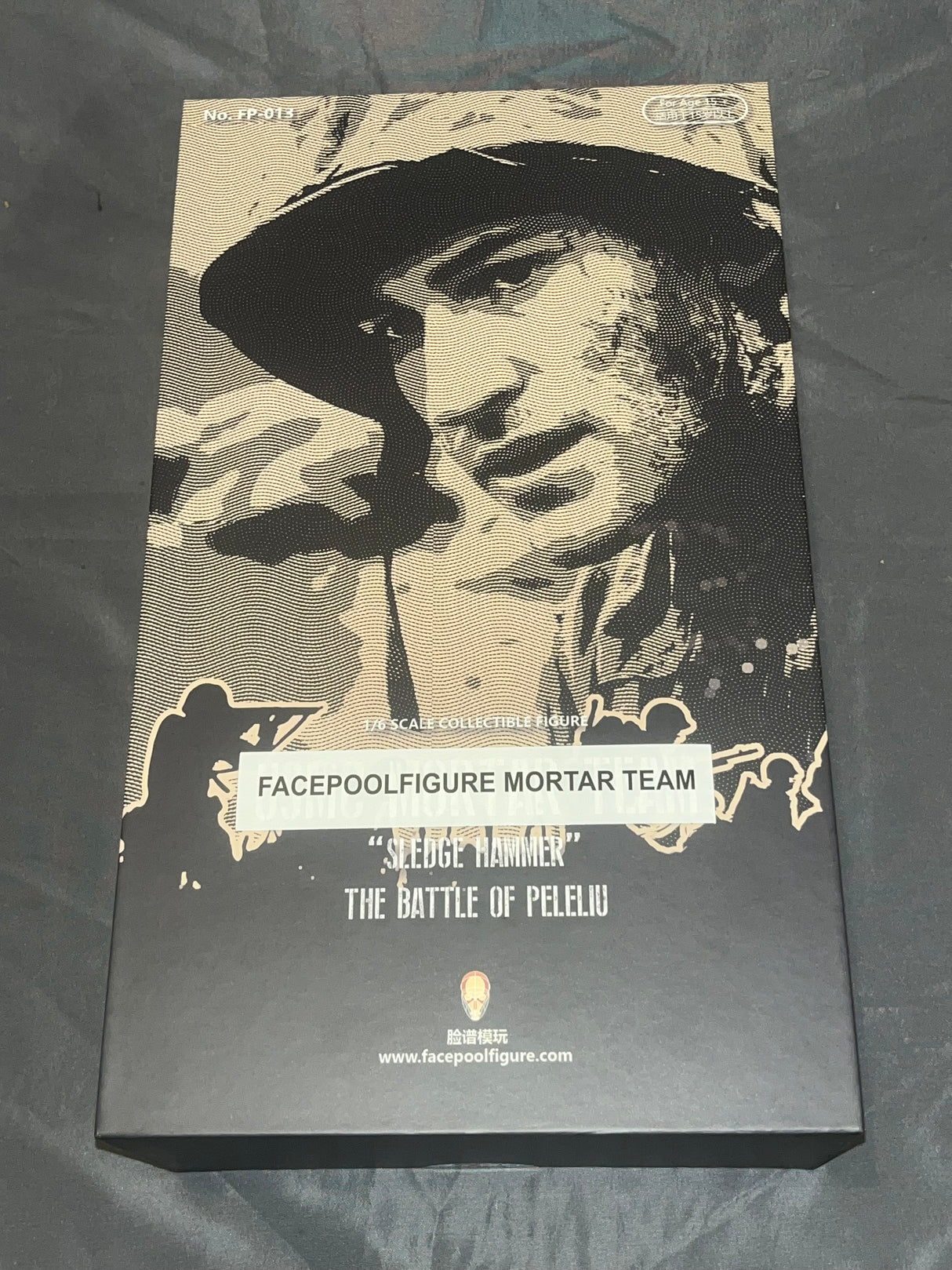 1/6 Scale WWII US Marine Mortarman Sledge - NIB Facepool