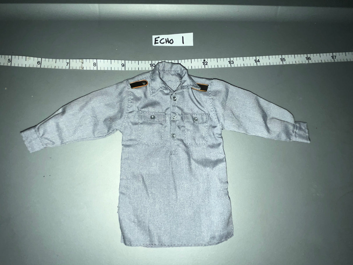 1/6 Scale WWII German Grey Work Shirt - BDF