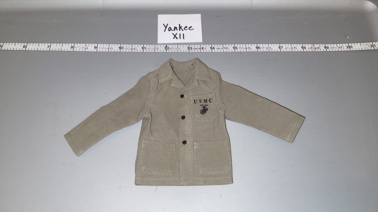 1/6 Scale WWII USMC Blouse Dungaree Shirt