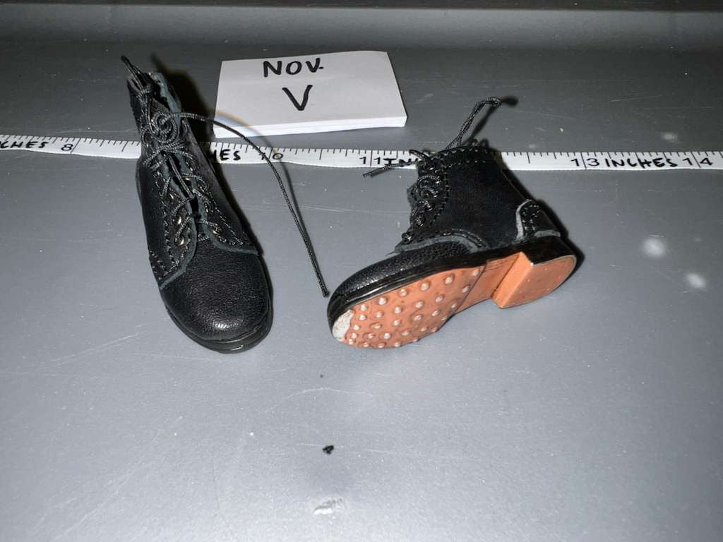 1/6 Scale WWII British Boots - Leather