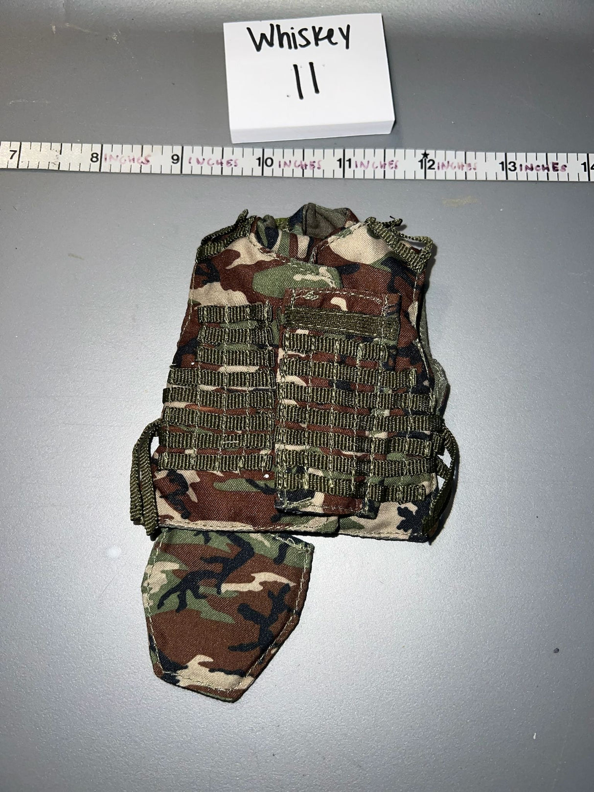 1/6 Scale Modern Era Woodland Body Armor