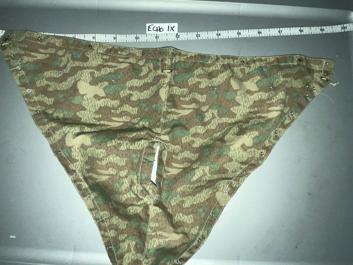 1/6 WWII German Splinter Zelt Zeltbahn Poncho