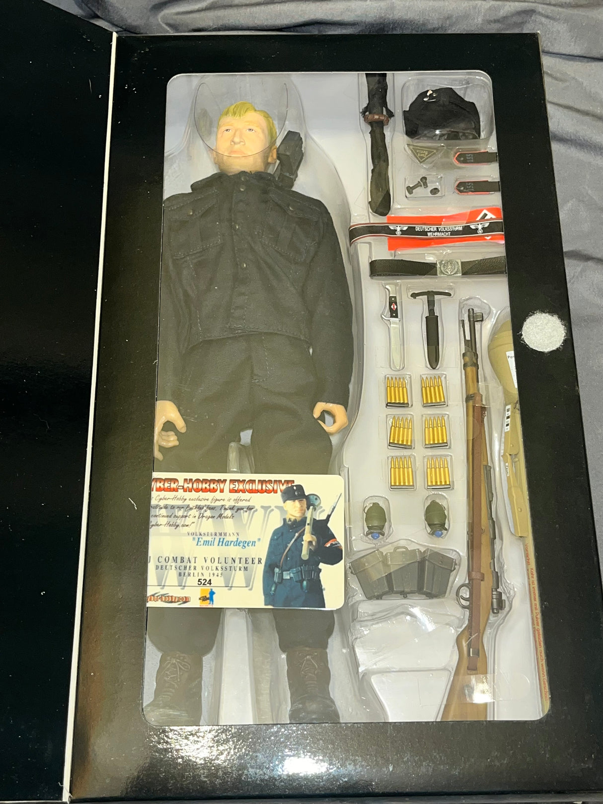 1/6 Scale WWII GERMAN HJ COMBAT VOLUNTEER DEUTSCHER VOLKSSTURM - Emil Hardegen NIB Dragon Cyber Hobby