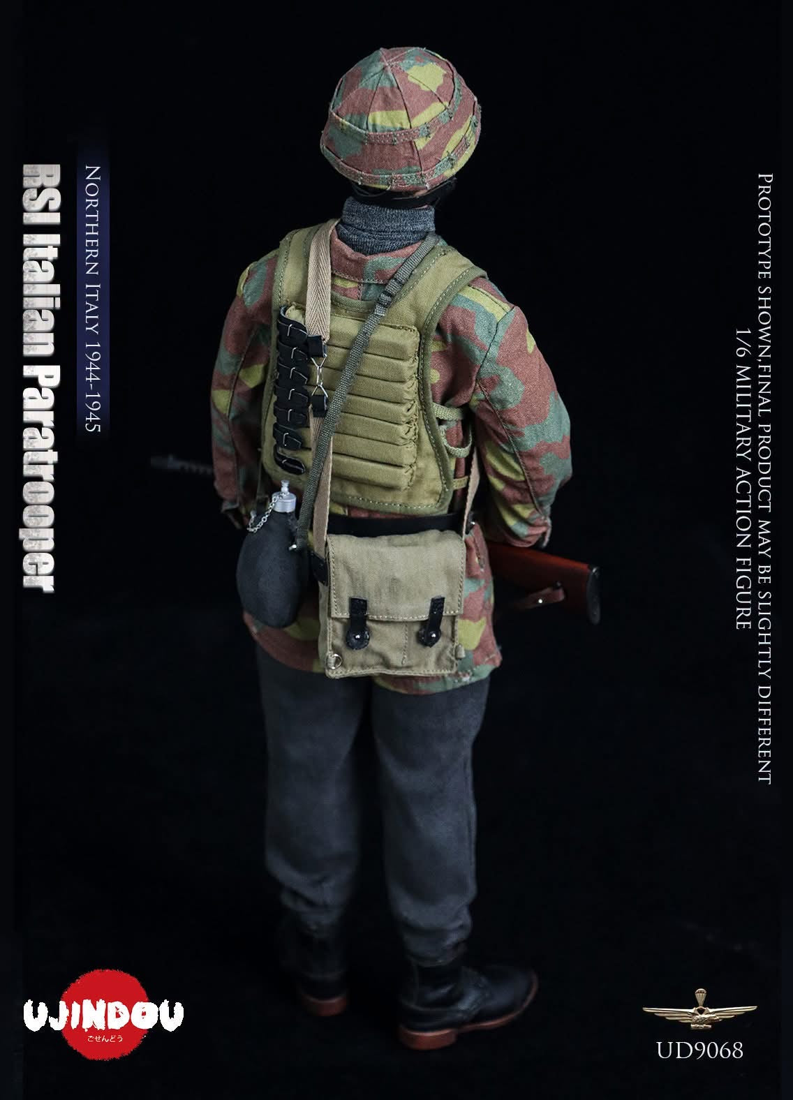 *Preorder* 1/6 RSI Italian Paratrooper, Northern Italy 1944-1945 UD9068- Ujindou