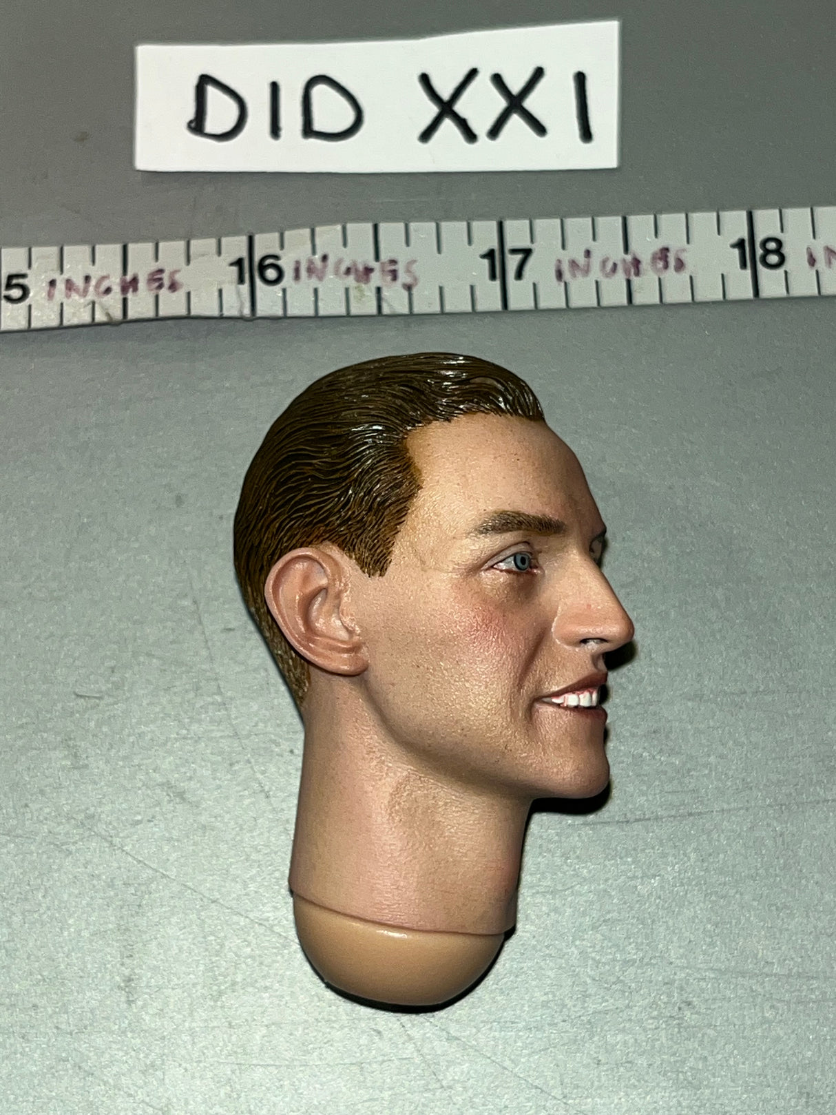 1/6 Scale DID WWII German Luftwaffe Pilot Erich Hartman Head Sculpt