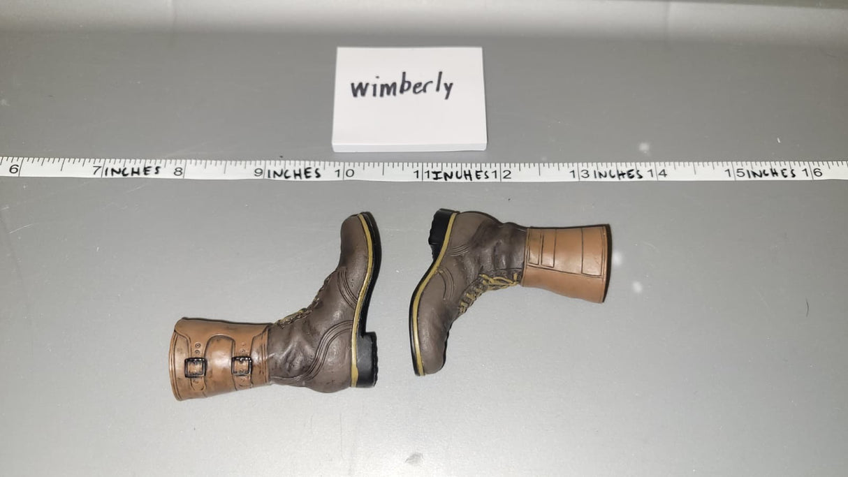 1/6 Scale WWII US Buckle Top Boots