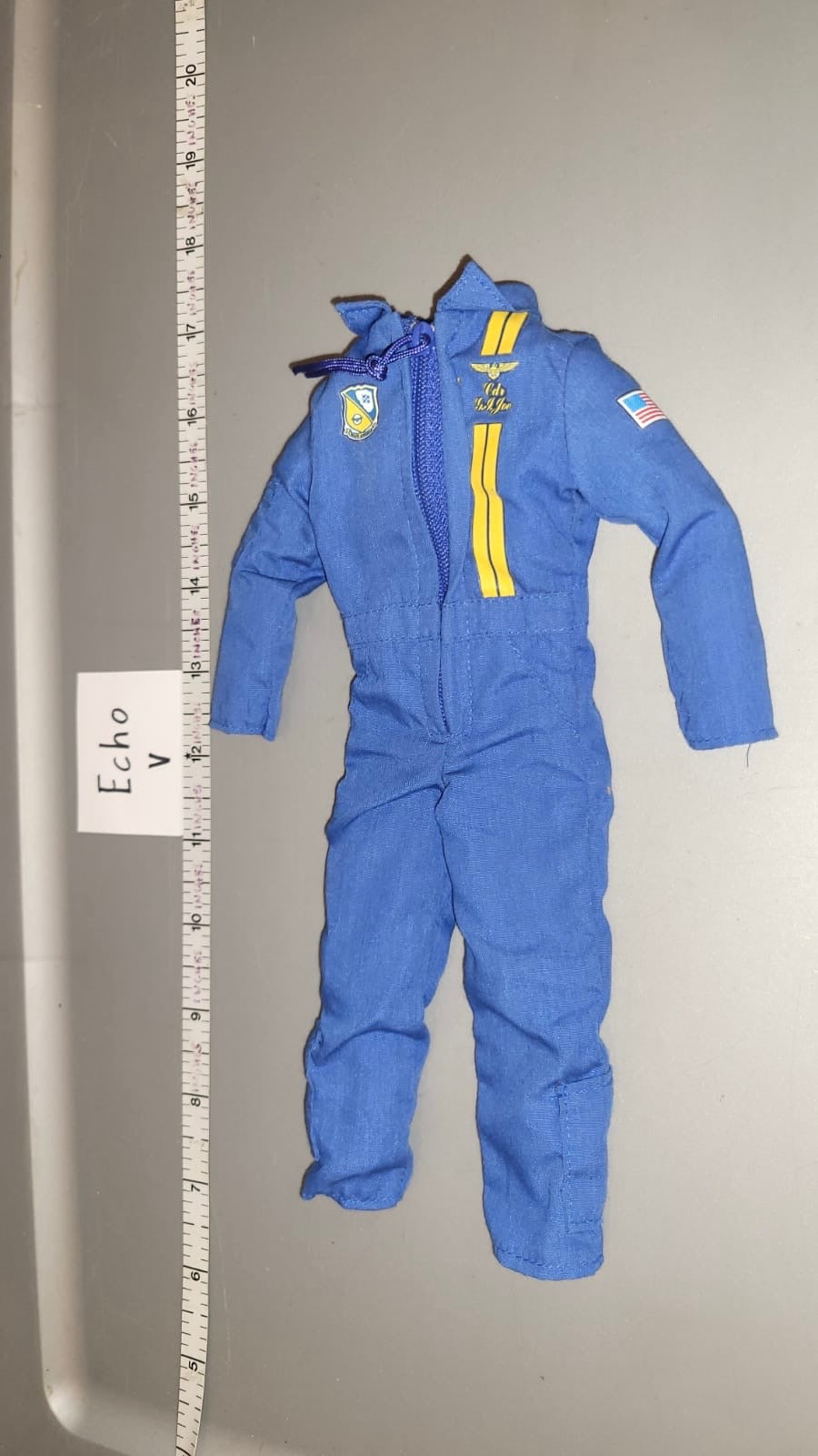 1/6 Scale Modern Era Blue Flight Suit