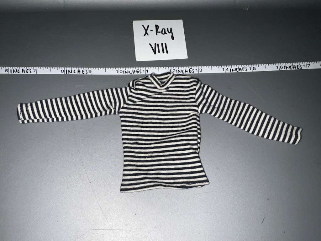 1:6 Scale WWII Russian Afghanistan Striped Shirt - Naval Infantry