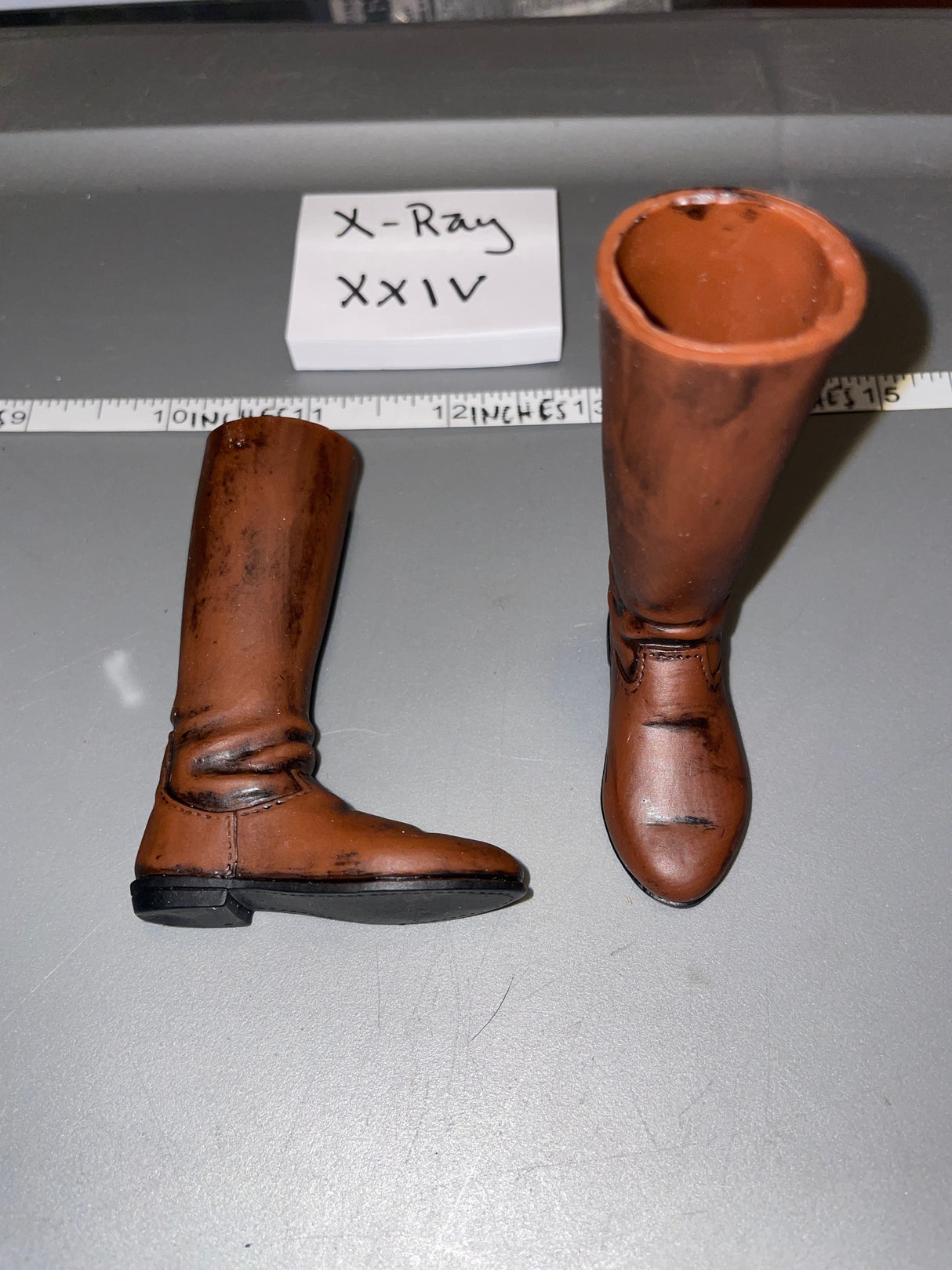 1:6 Scale Civil War Western Era Cavalry Boots