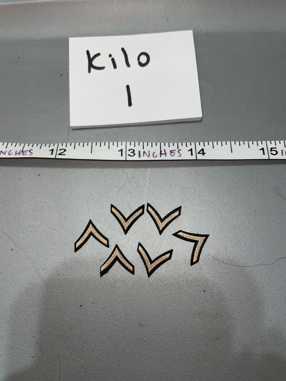 1/6 Scale WWII US Rank Insignia Lot