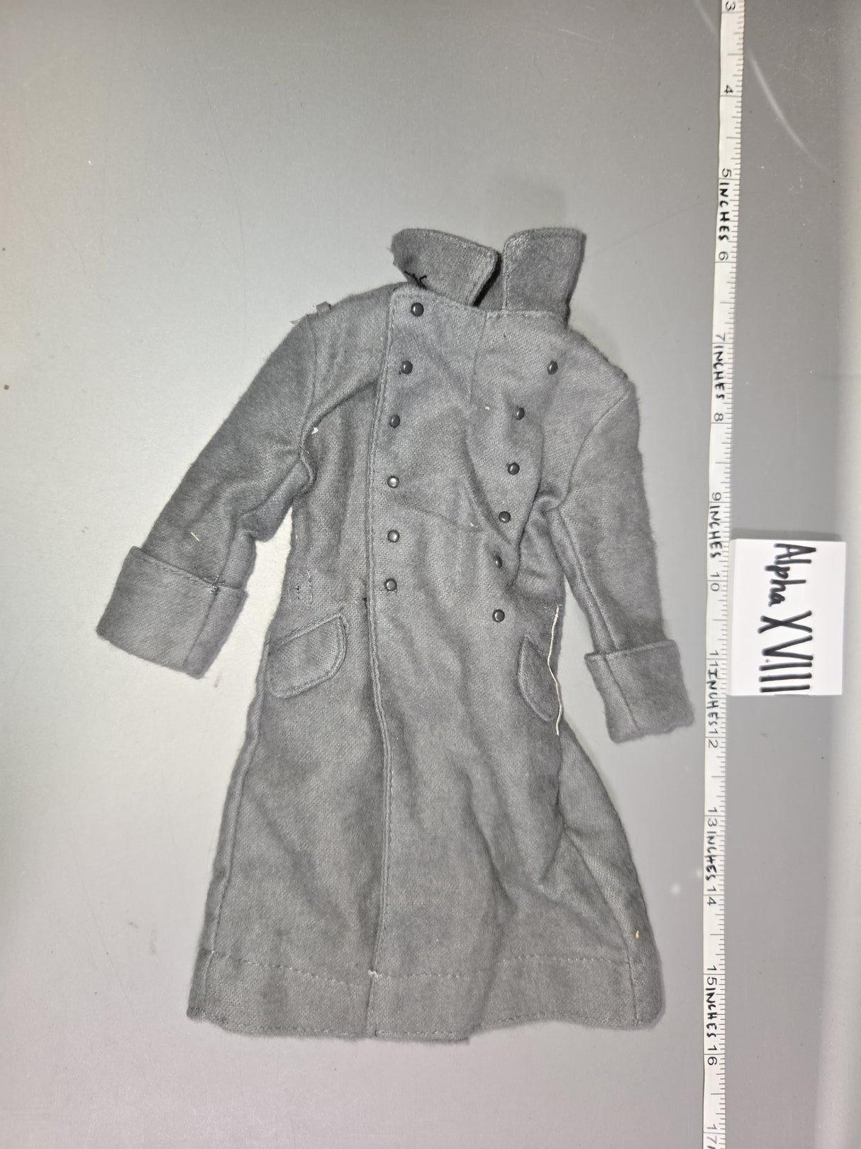 1:6 WWII German Military Great Coat