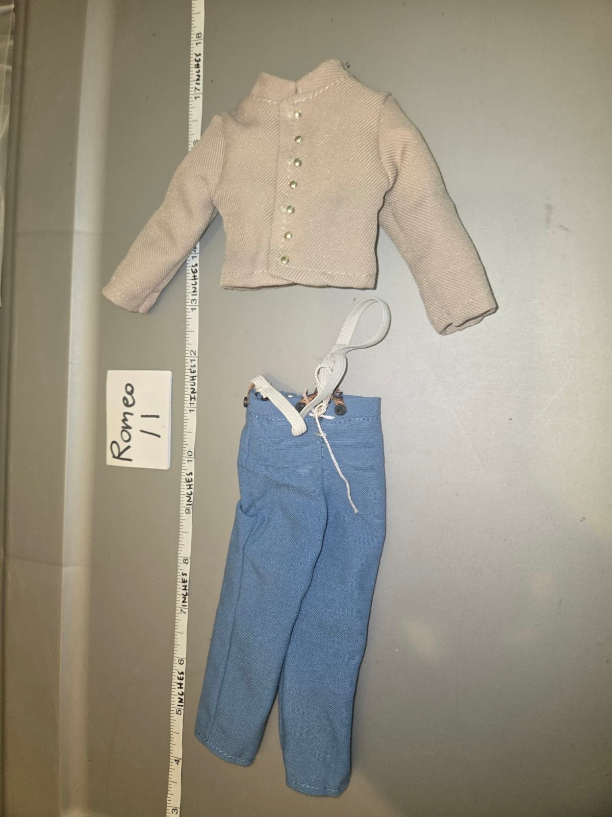 1/6 Scale Civil War Confederate Uniform