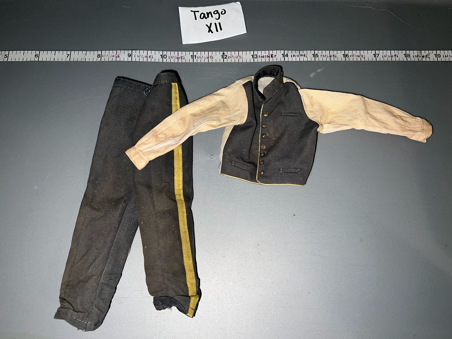 1/6 Scale Civil War Confederate Officer Uniform