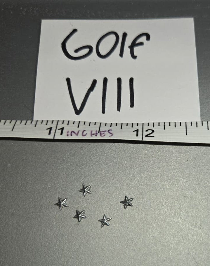 1:6 Scale WWII US General Star Insignia - Patton - DID