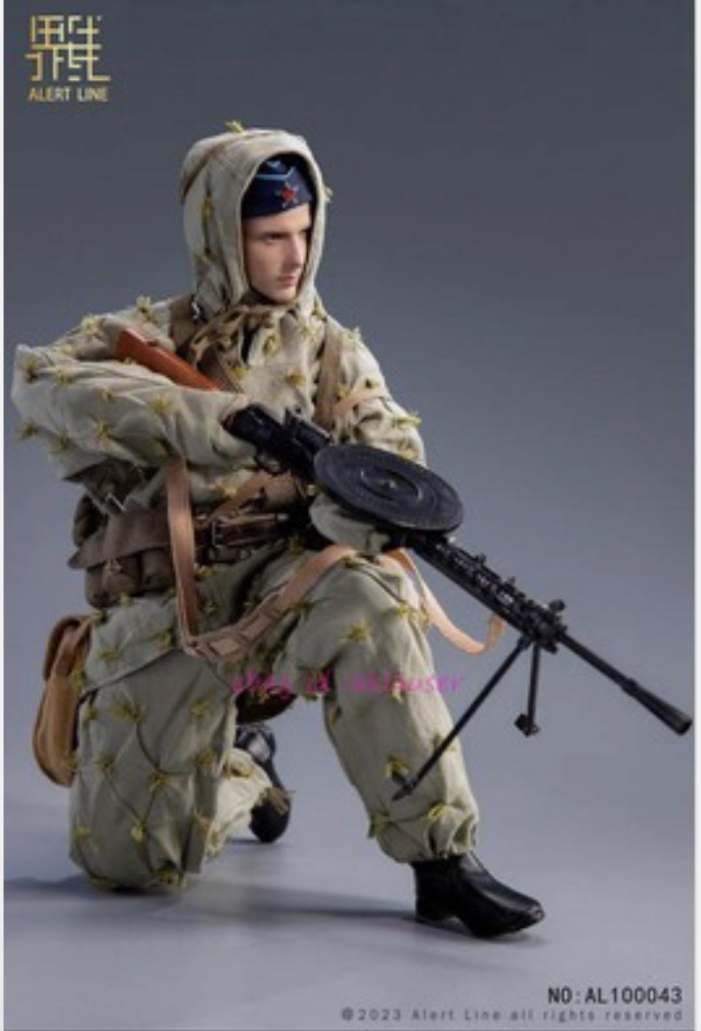 1/6 Scale WWII Russian Paratrooper - NIB Alert Line