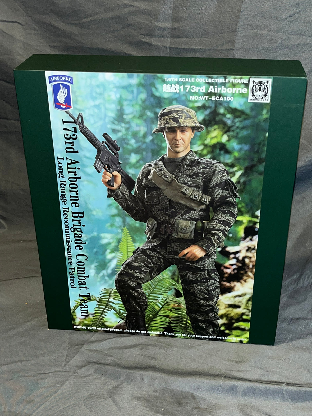 1/6 Scale Vietnam US Marine Recon Figure - WhoHo Toys Ace Rerelease - NIB 173rd AB