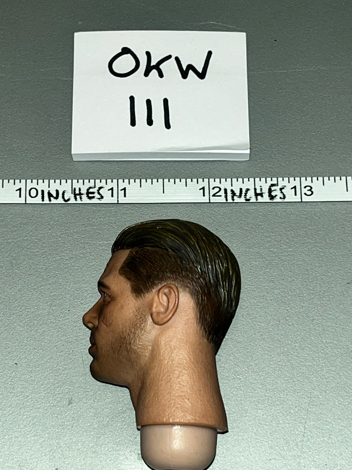 1:6 Scale WWII US War Daddy Head Sculpt - Brad Pitt - Facepool