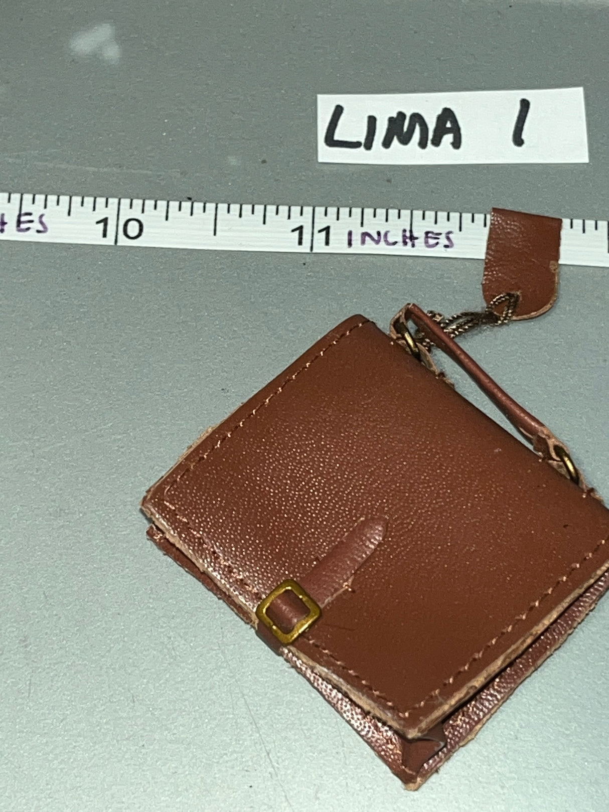 1/6 Scale WWII German Leather Briefcase