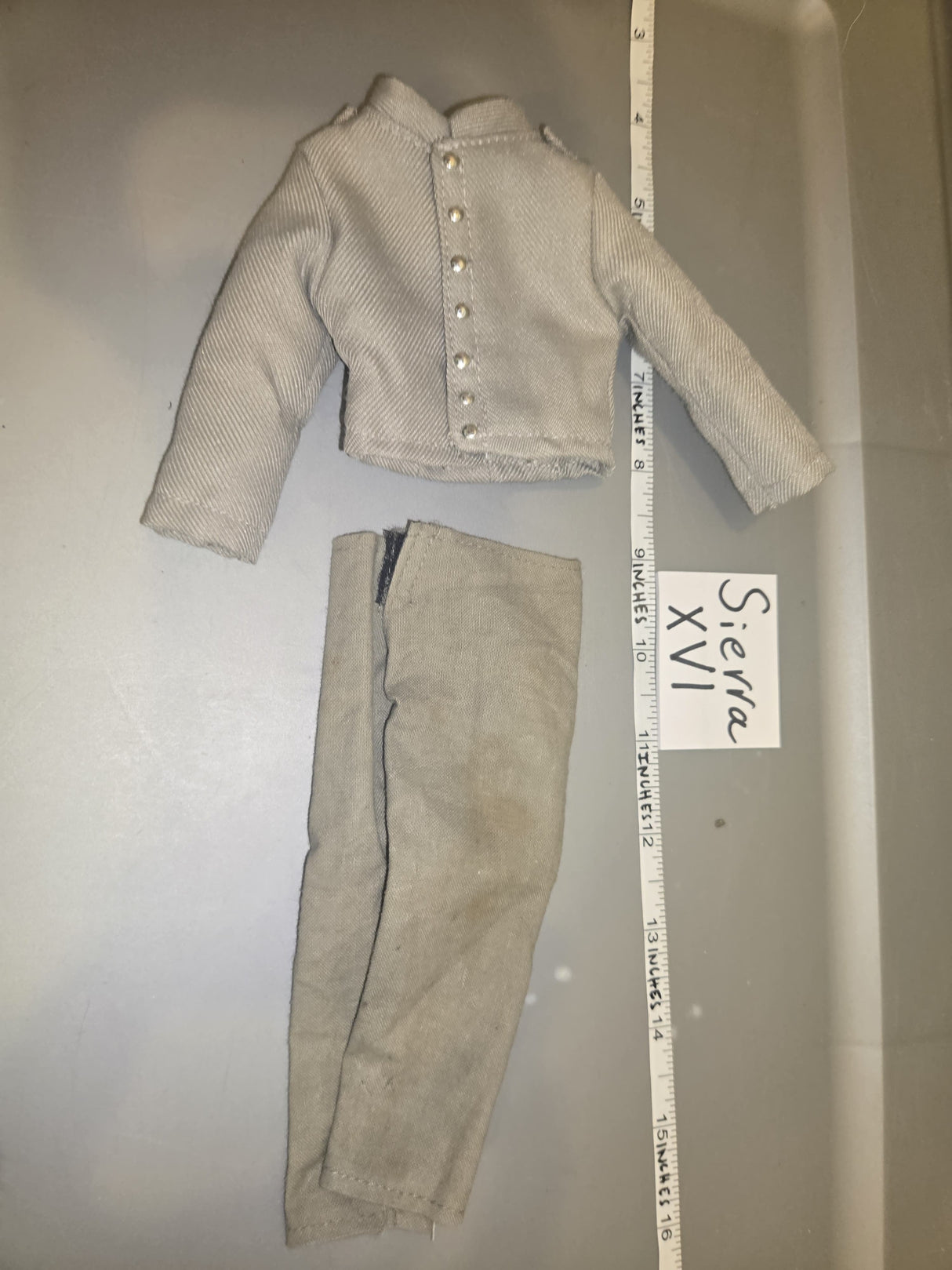 1/6 Scale Civil War Confederate Uniform