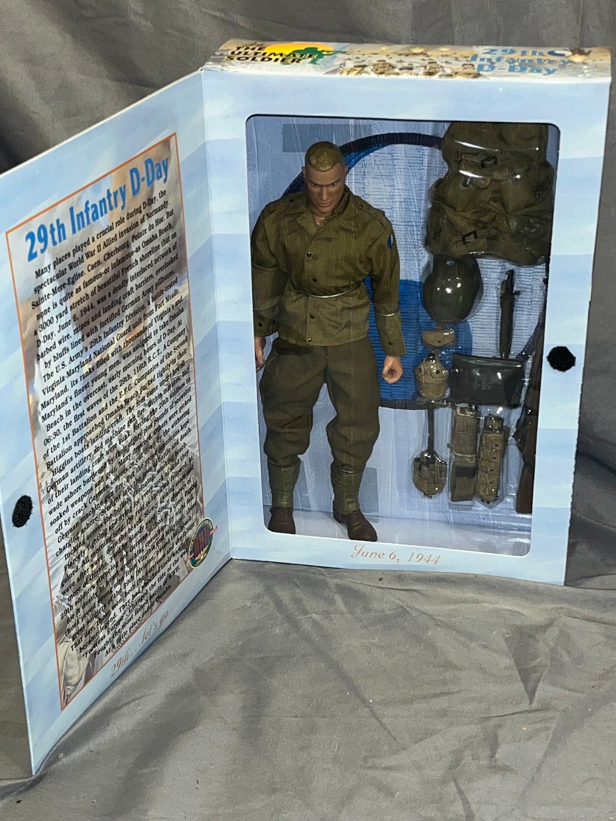 1/6 Scale WWII US 29th Infantry Division Figure - NIB Ultimate Soldier