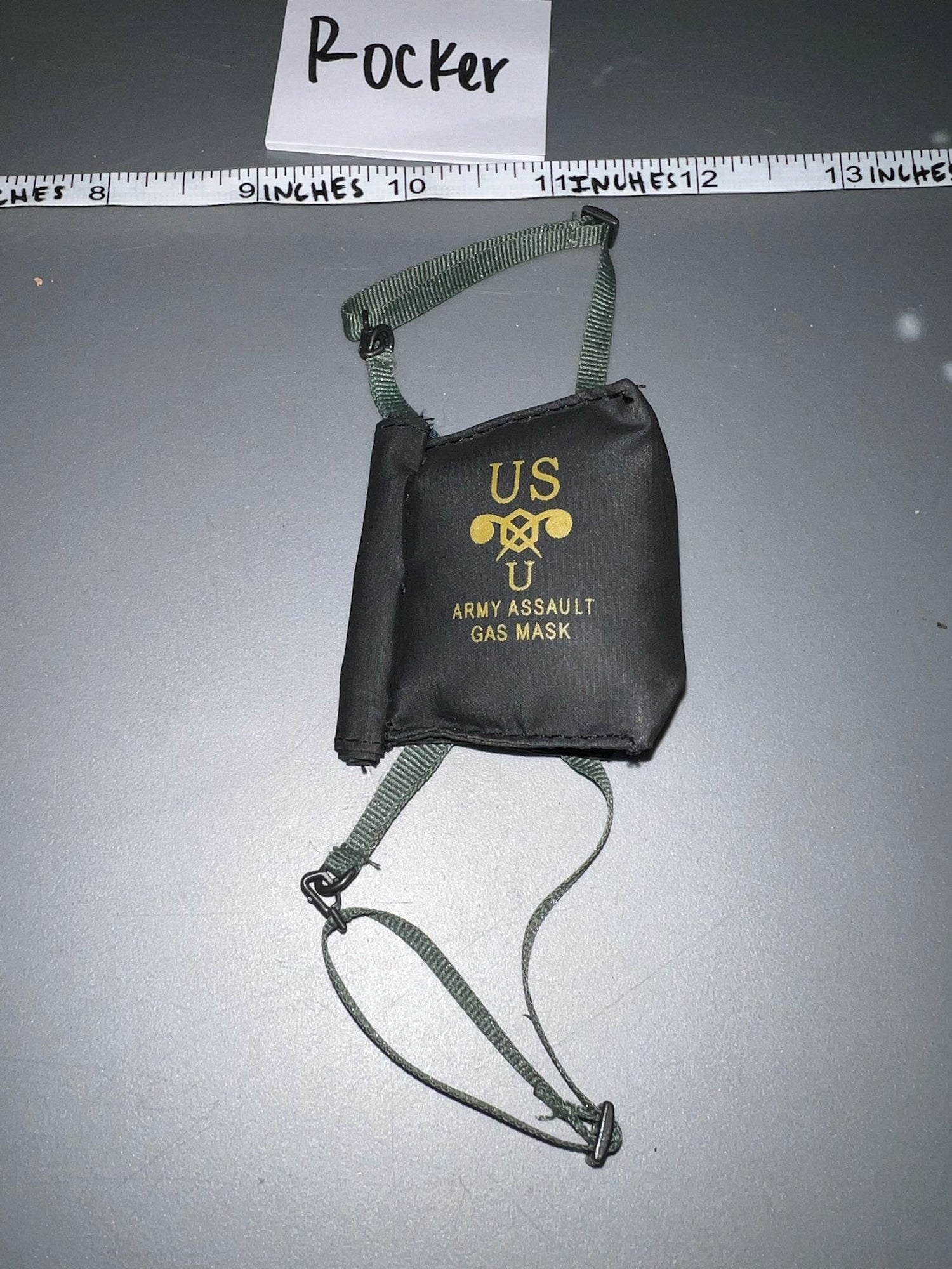 1/6 Scale WWII US Cloth Gas Mask Bag