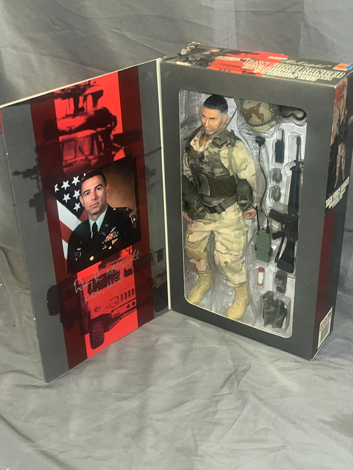 1/6 Task Force Ranger
Colonel Danny McKnight - Signed - Mogadishu 1993 - NIB Dragon