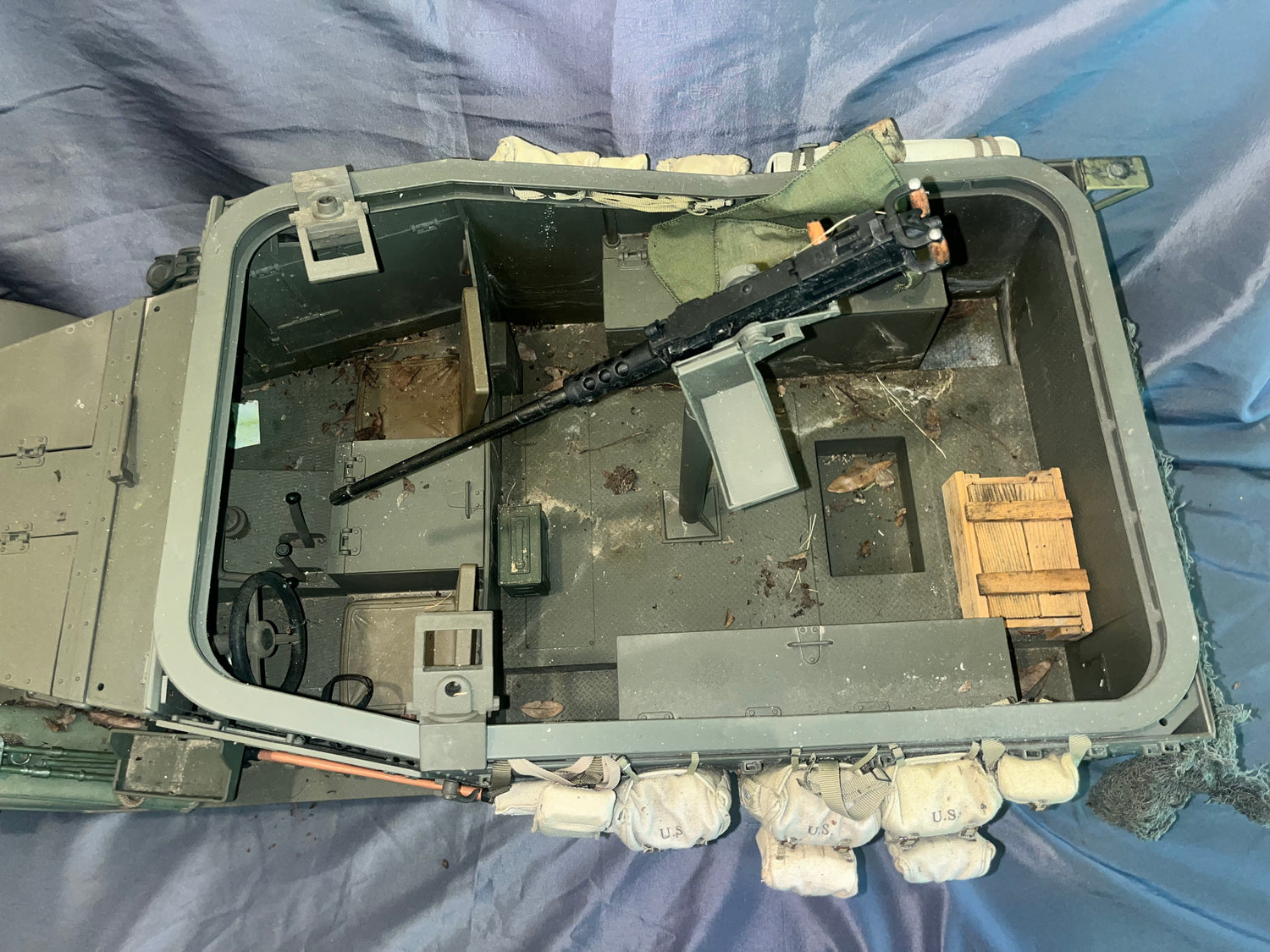 1/6 Scale WWII US White Scout Car - Ultimate Soldier - Weathered
