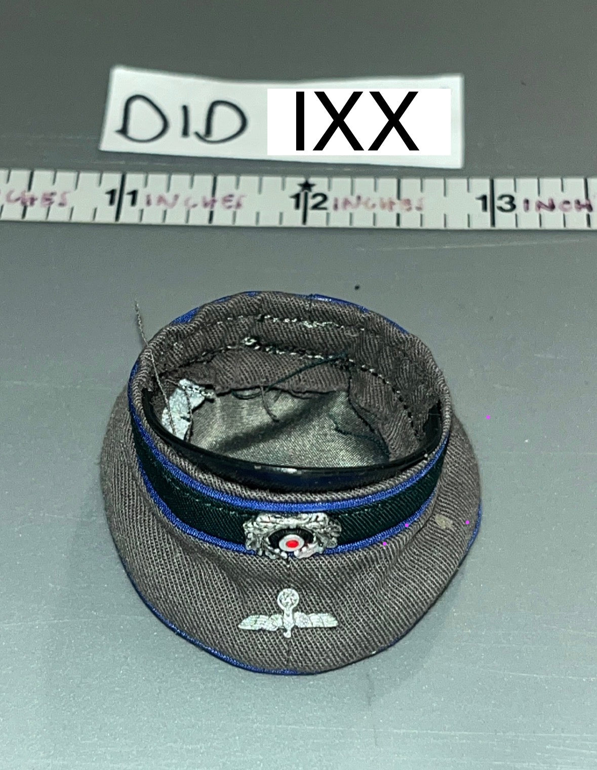 1/6 Scale WWII German Officer Hat - DID Medic Groger