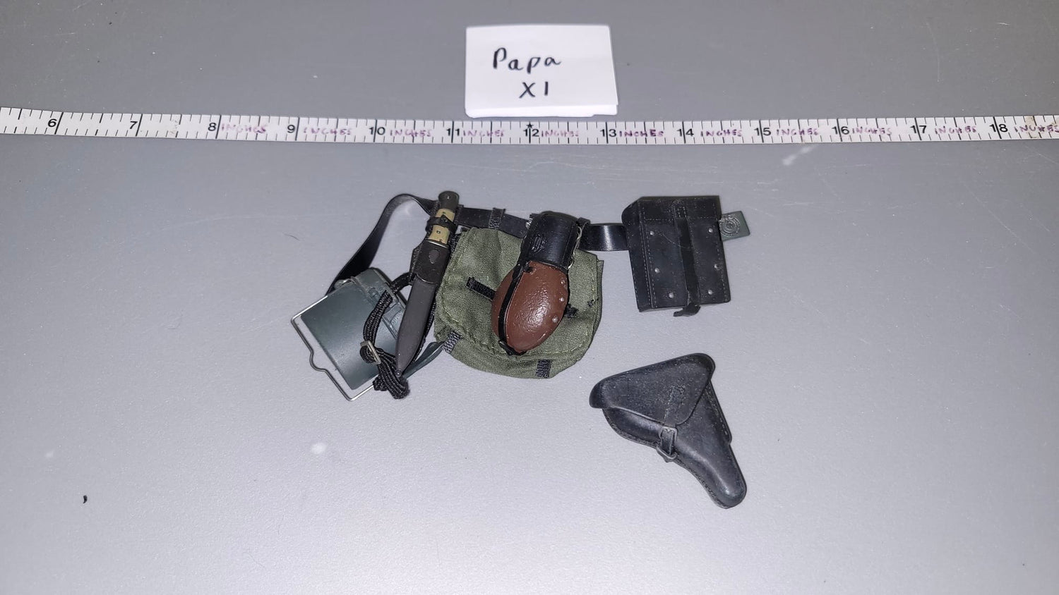 1/6 Scale WWII German Field Gear Lot