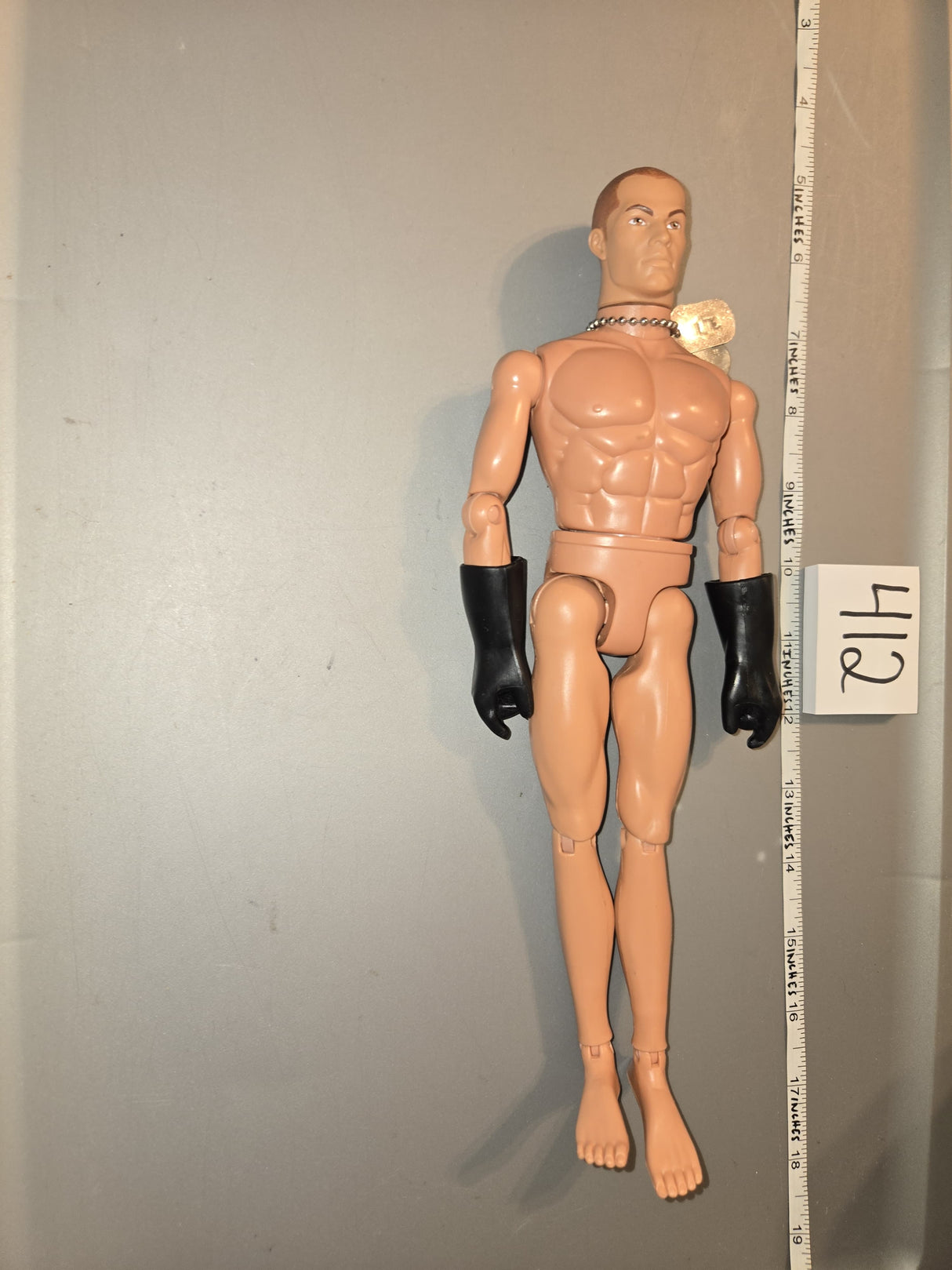 1/6 Scale Nude GI Joe Figure
