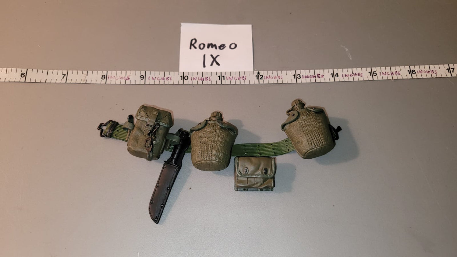 1/6 Scale Vietnam Era US Web Gear Lot