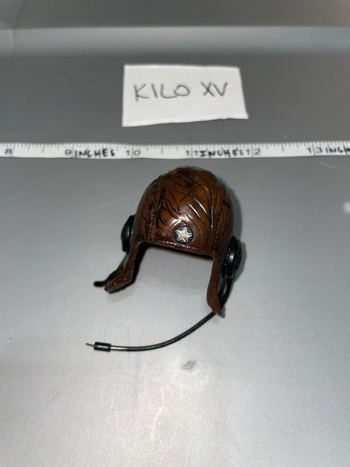 1/6 Scale WWII Japanese Pilot Flight Helmet