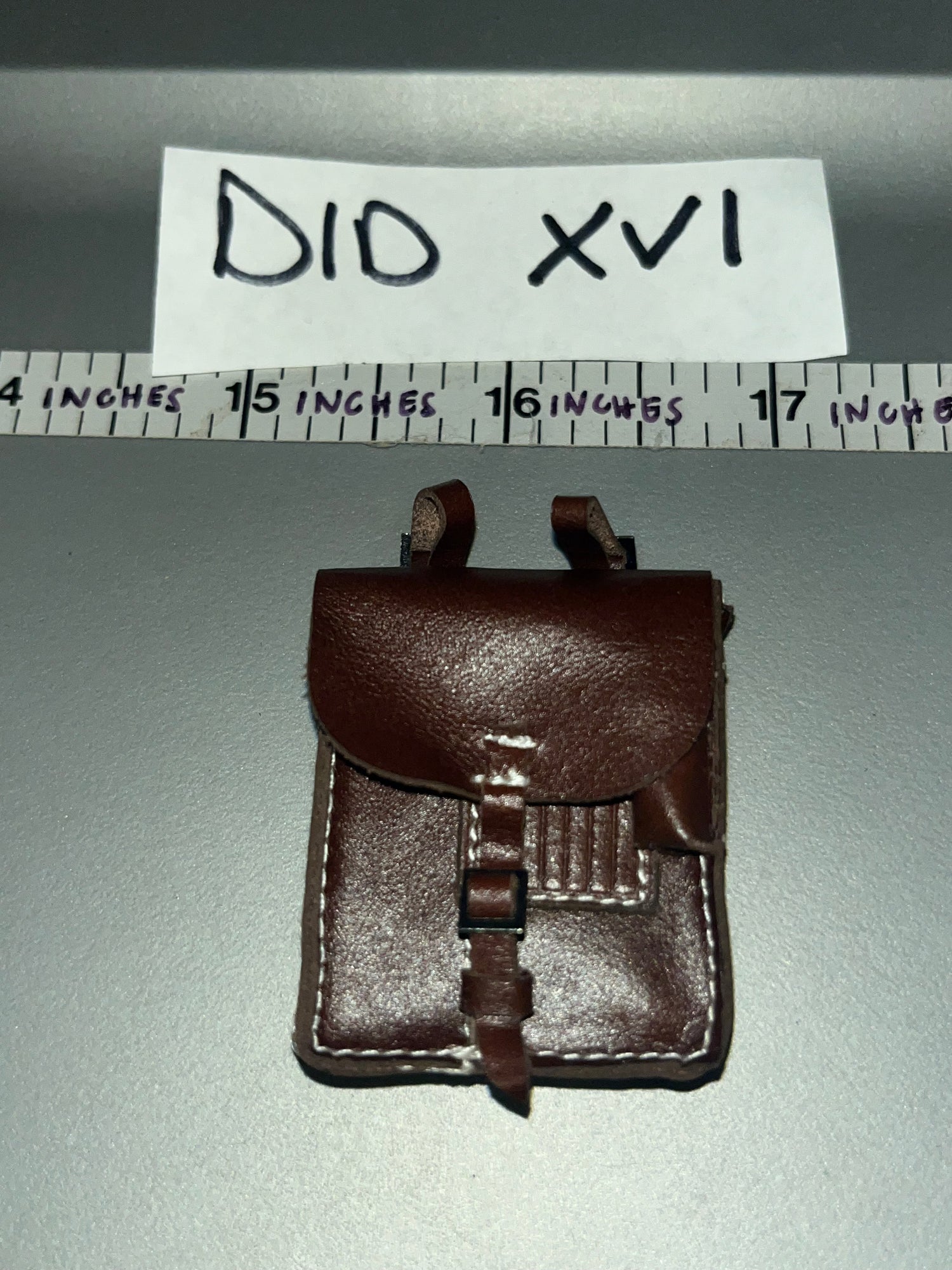 1/6 Scale WWII German Leather Map Case - Knight’s Cross - DID - Otto Skorzeny