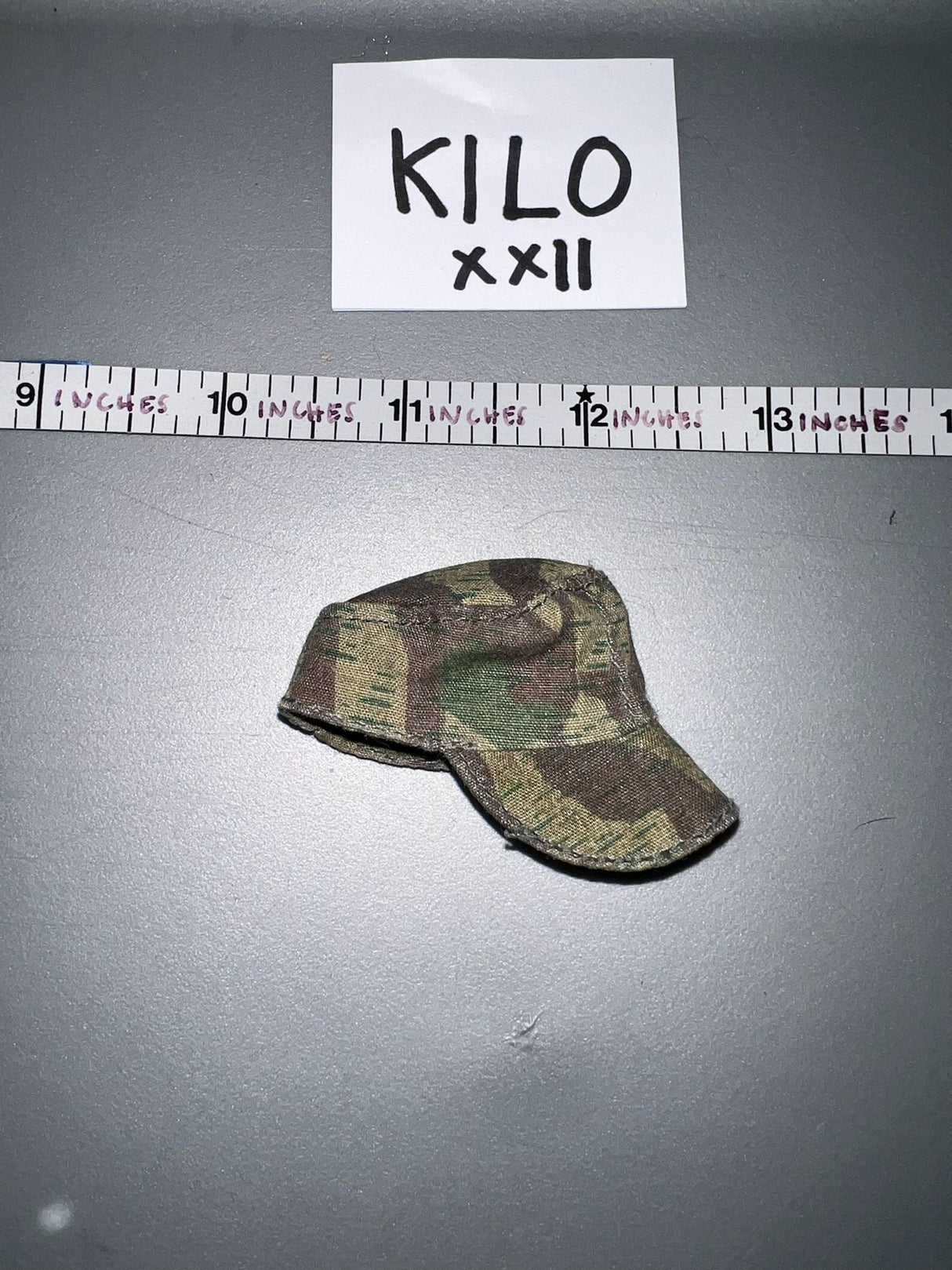 1/6 Scale WWII German Splinter Field Cap Hat