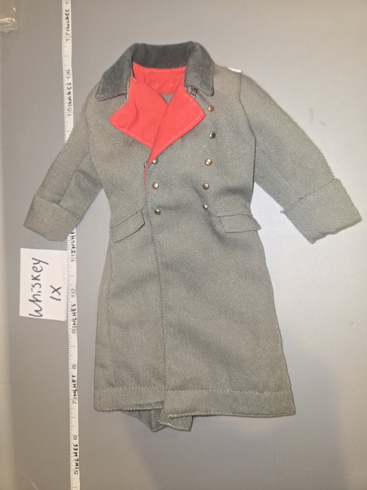 1:6 Scale WWII German General’s Officer Great Coat