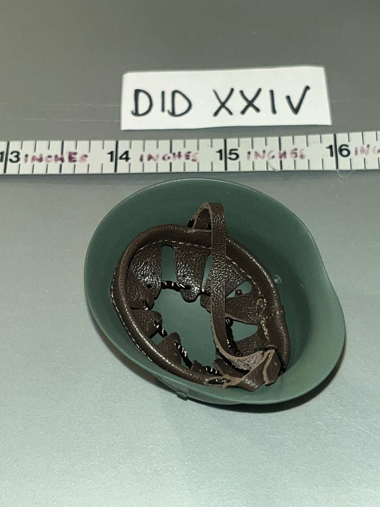 1/6 Scale WWII German Helmet - DID D80193 Cavalry Standard Bearer Anselm